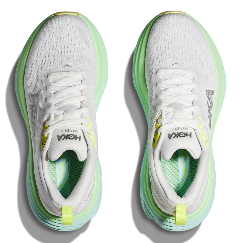 Hoka Bondi 8 - Blanc De Blanc - Sunlit Ocean