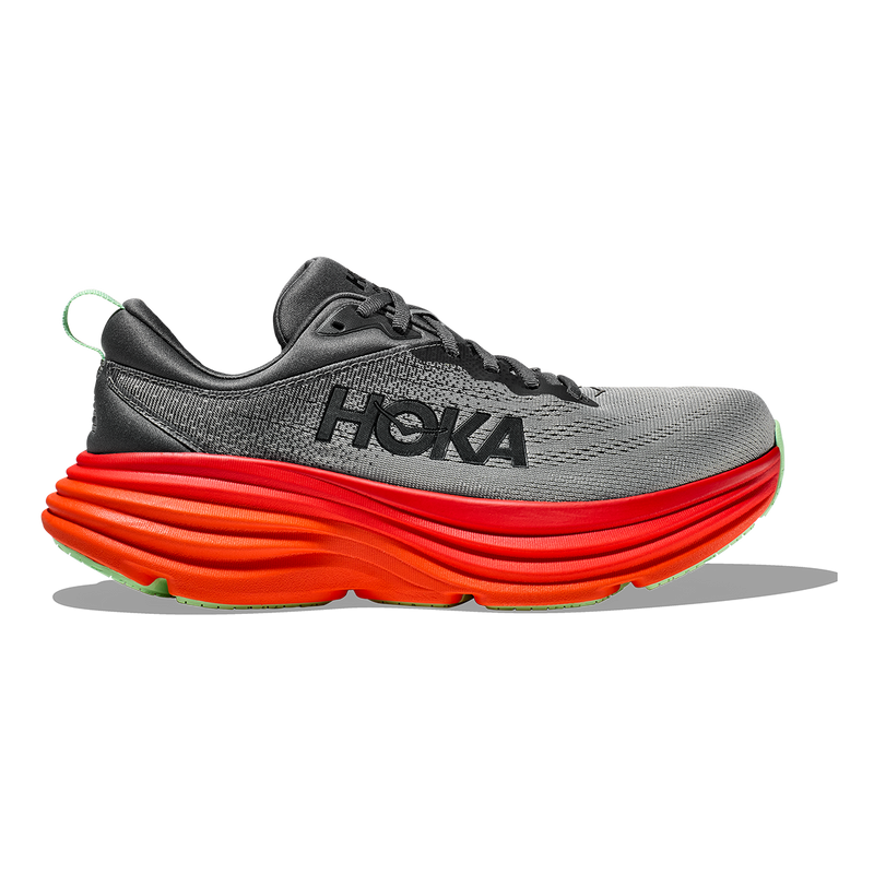 Hoka Bondi 8 - Castlerock - Flame