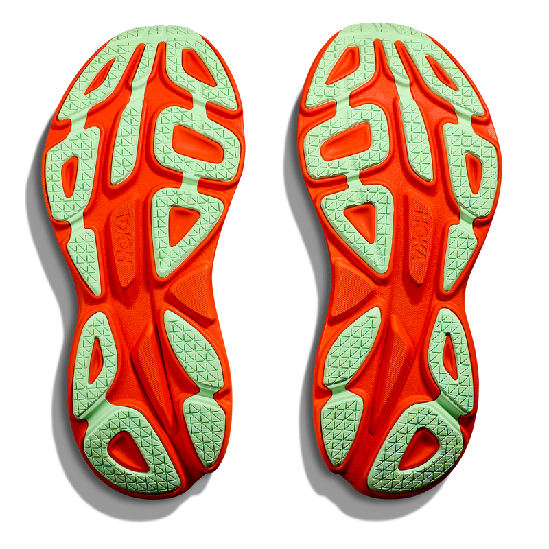 Hoka Bondi 8 - Castlerock - Flame