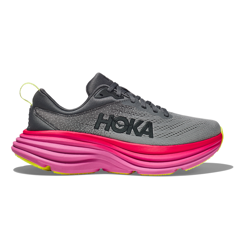Hoka Bondi 8 - Castlerock - Strawberry