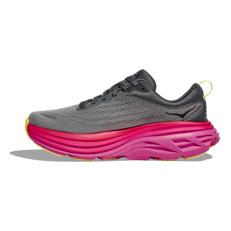 Hoka Bondi 8 - Castlerock - Strawberry