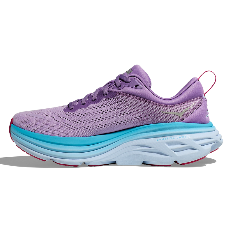 Hoka Bondi 8 - Chalk Violet - Pastel Lilac
