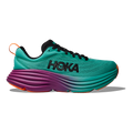 Hoka Bondi 8 - Electric Aqua - Black