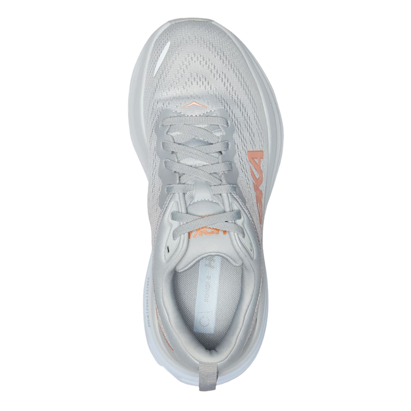 Hoka Bondi 8 - Harbor Mist - Lunar Rock