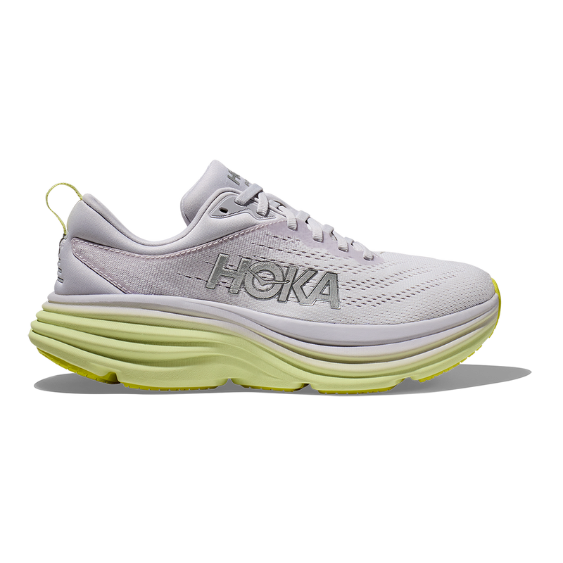 Hoka Bondi 8 - Nimbus Cloud - Luminary Green