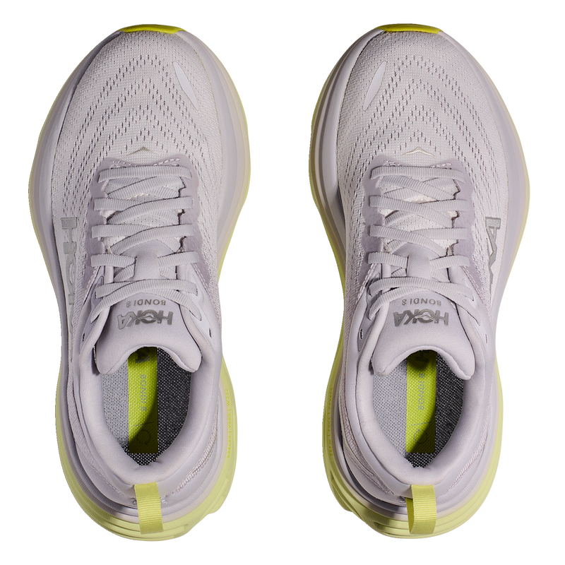 Hoka Bondi 8 - Nimbus Cloud - Luminary Green