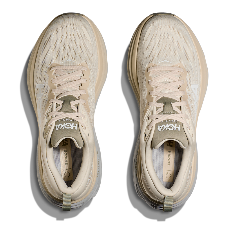 Hoka Bondi 8 - Oat Milk - Barley