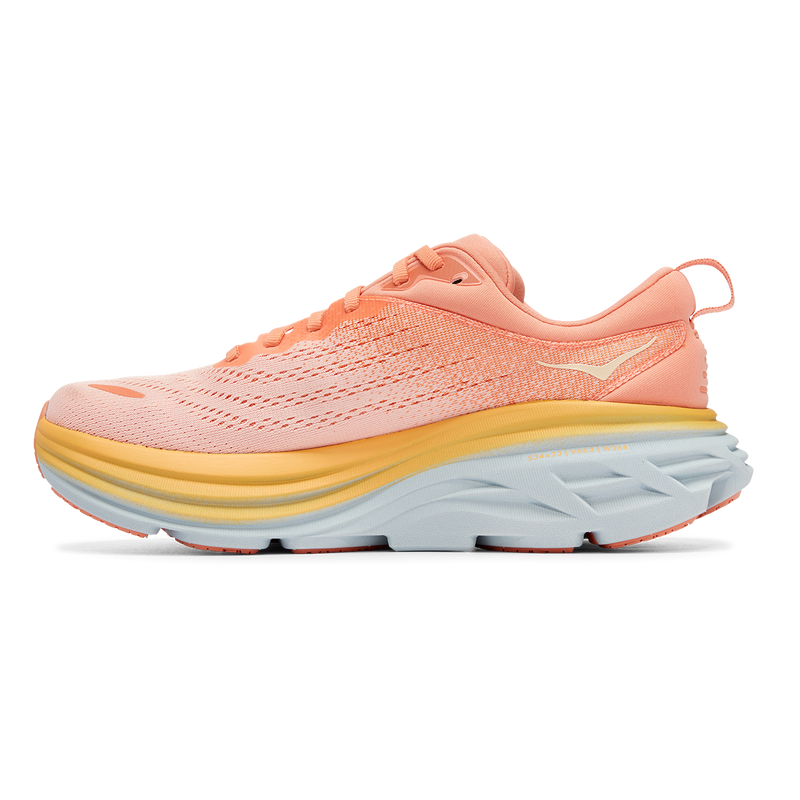 Hoka Bondi 8 - Shell Coral - Peach Parfait