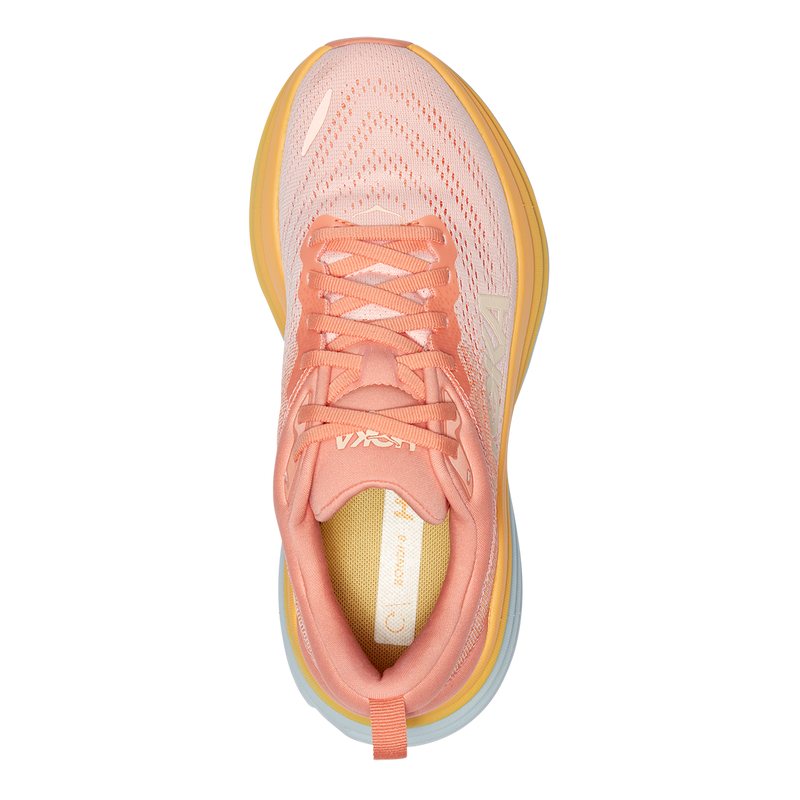 Hoka Bondi 8 - Shell Coral - Peach Parfait