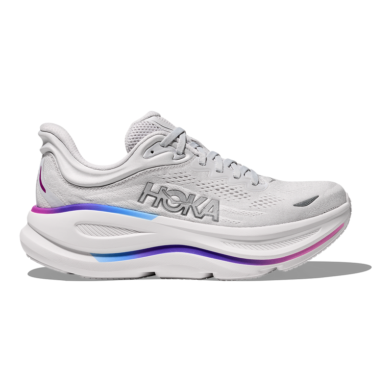 Hoka Bondi 9 Cosmic Grey - White