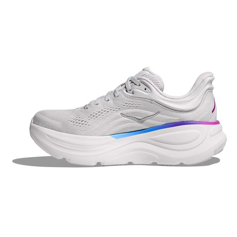 Hoka Bondi 9 Cosmic Grey - White