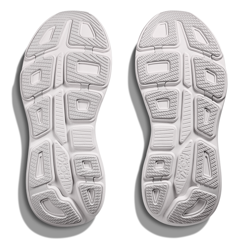 Hoka Bondi 9 Cosmic Grey - White