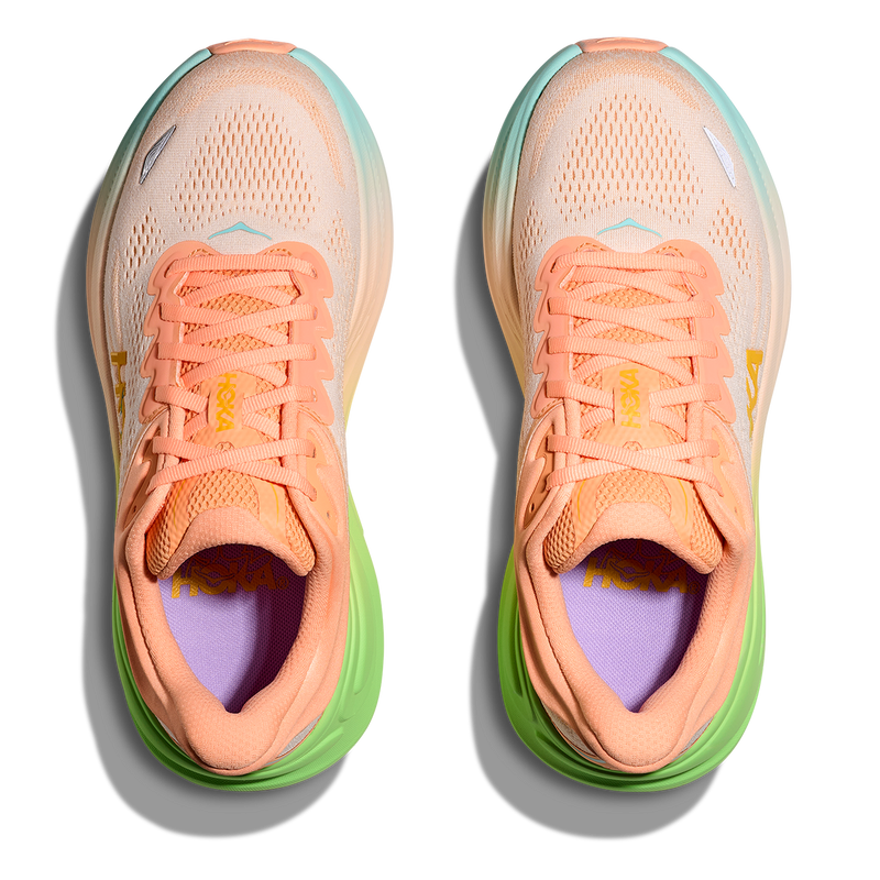 Hoka Bondi 9 Frost - Pale Tangerine
