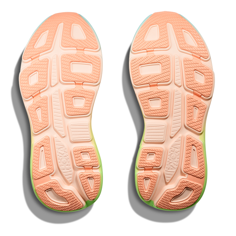 Hoka Bondi 9 Frost - Pale Tangerine