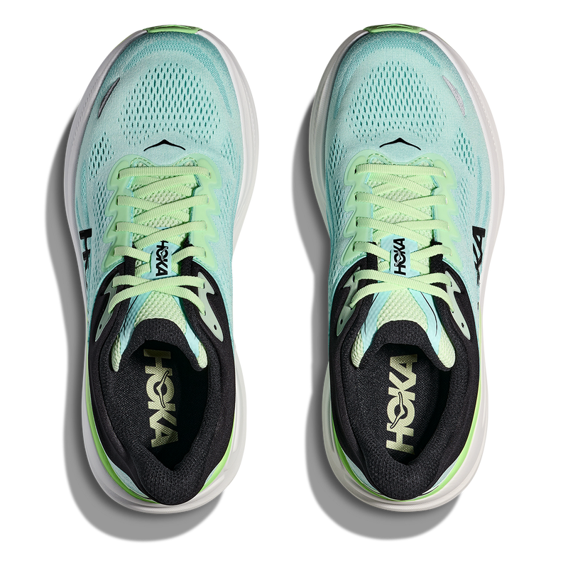 Hoka Bondi 9 Luna Moth - Blue Spark