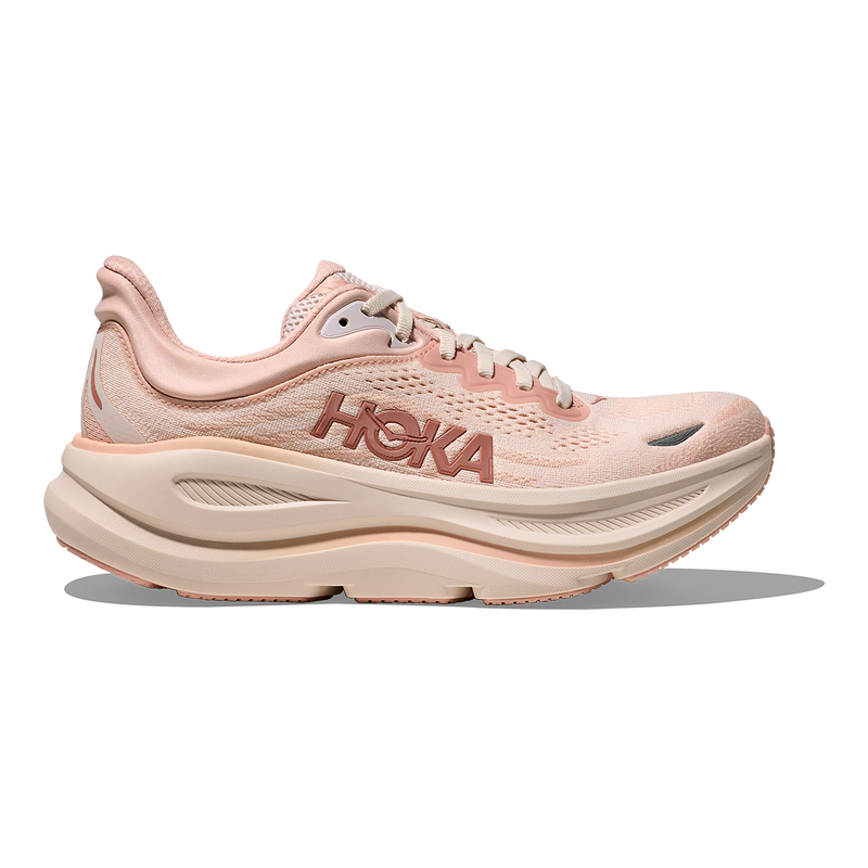 Hoka Bondi 9 Rose Latte - Rose Cream