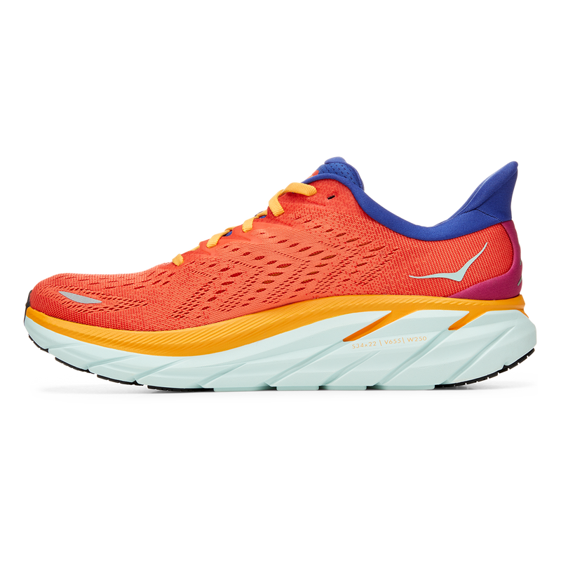 Hoka Clifton 8 - Fiesta - Bluing