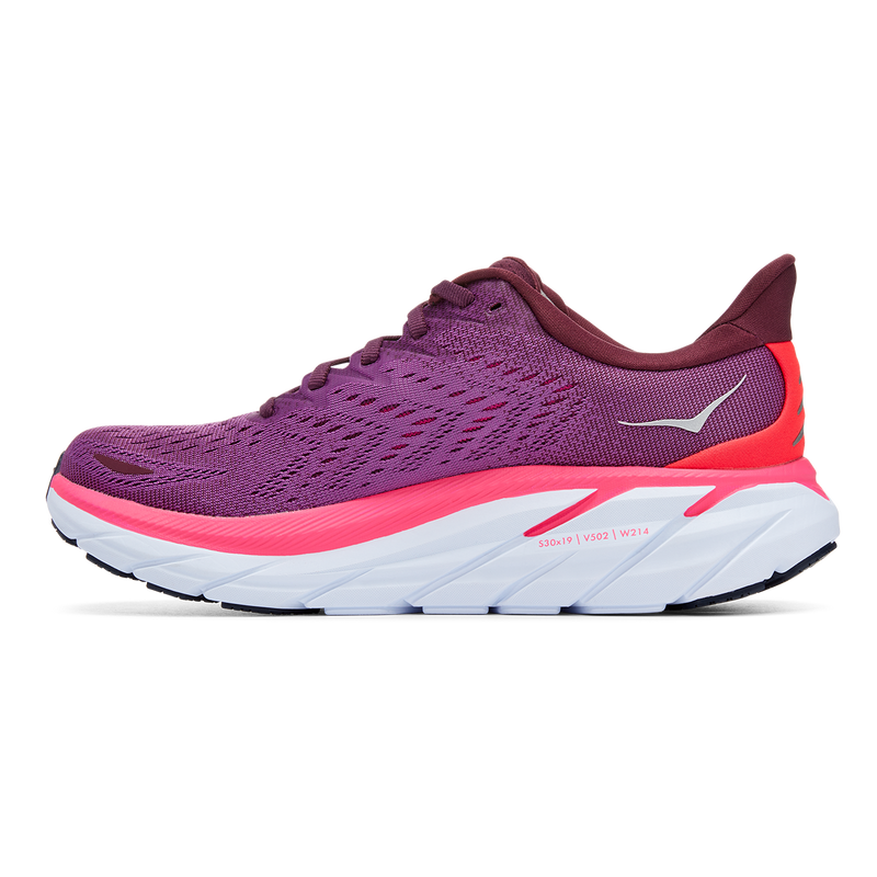 Hoka Clifton 8 - Grape Wine - Beautyberry