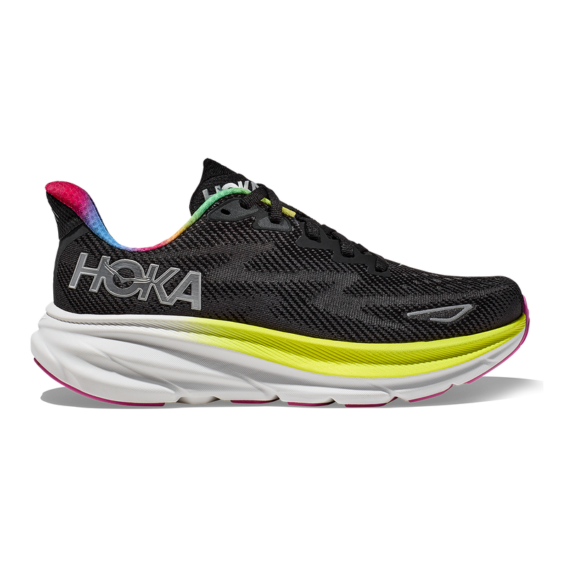 Hoka Clifton 9 - Black - All Aboard