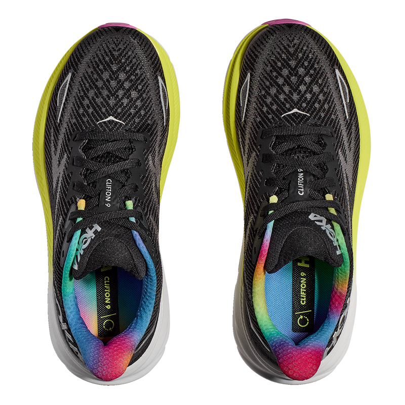 Hoka Clifton 9 - Black - All Aboard