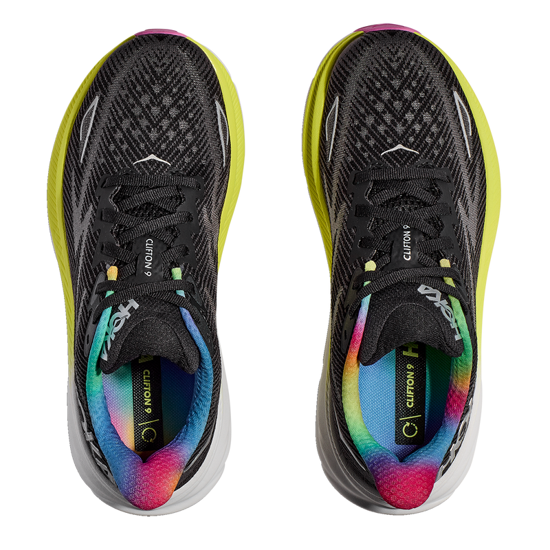 Hoka Clifton 9 - Black - All Aboard