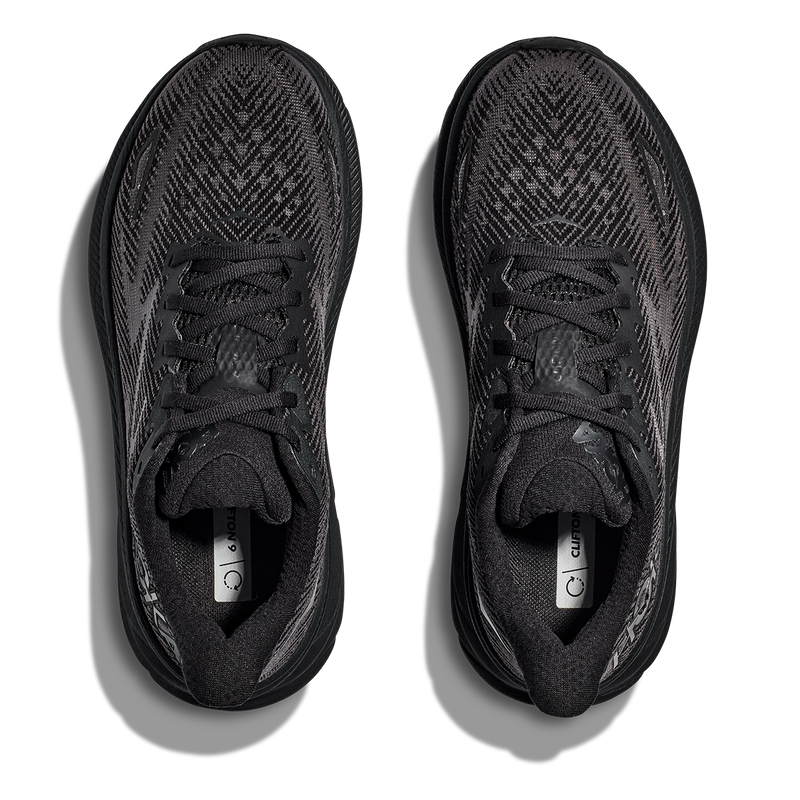 Hoka Clifton 9 - Black - Black