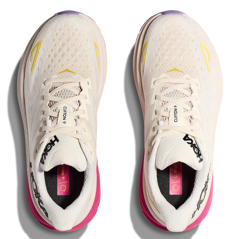 Hoka Clifton 9 - Eggnog - Blanc De Blanc