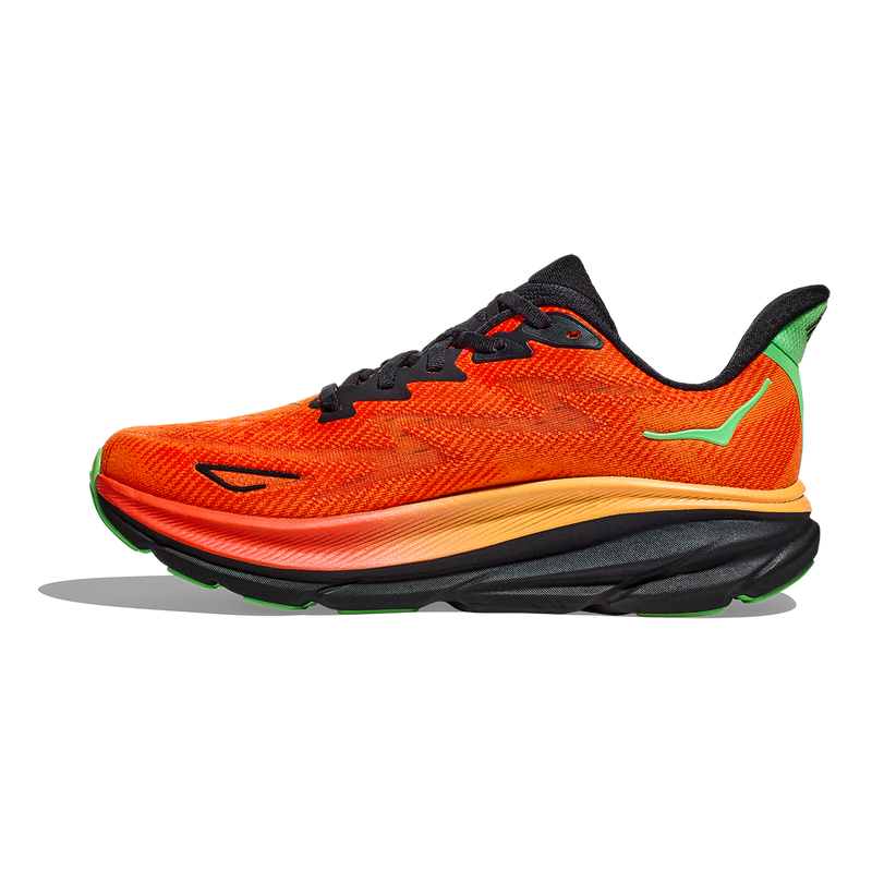 Hoka Clifton 9 - Flame - Vibrant Orange