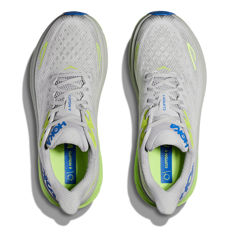 Hoka Clifton 9 - Stardust - Electric Cobalt