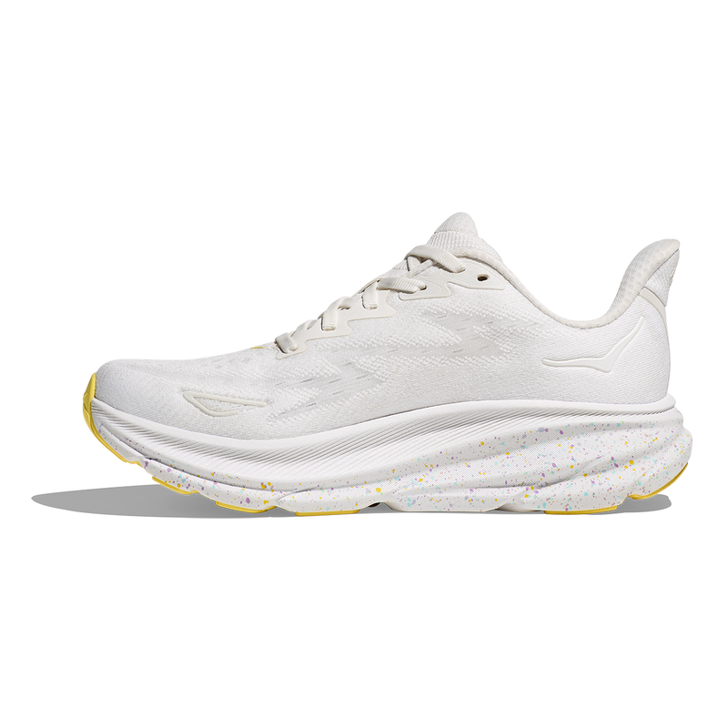 Hoka Clifton 9 - White - Lemonade