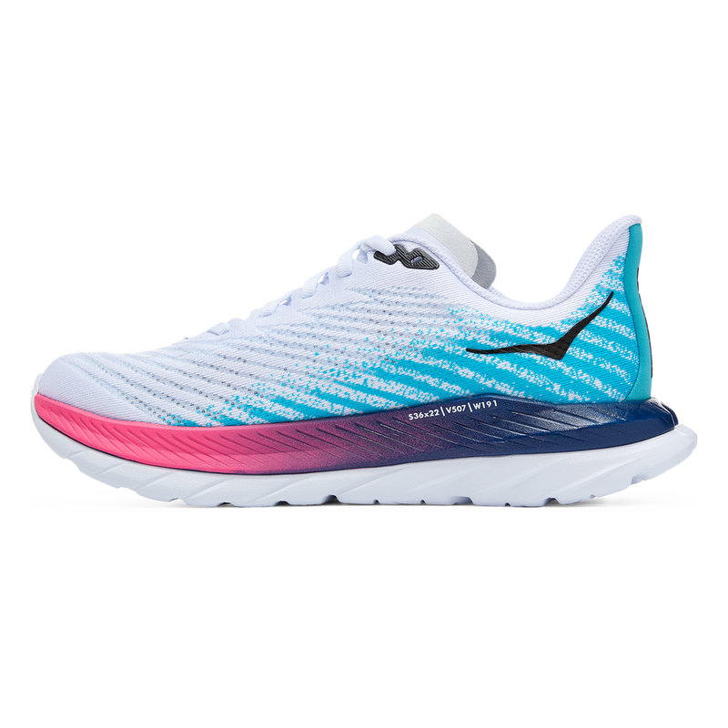 Hoka Mach 5 - White - Flame