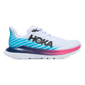Hoka Mach 5 - White - Scuba Blue