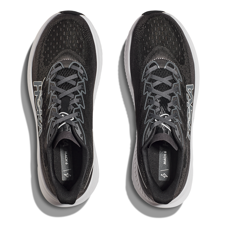 Hoka Mach 6 - Black - White