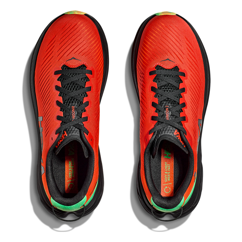 Hoka Rincon 3 - Red Alert - Flame