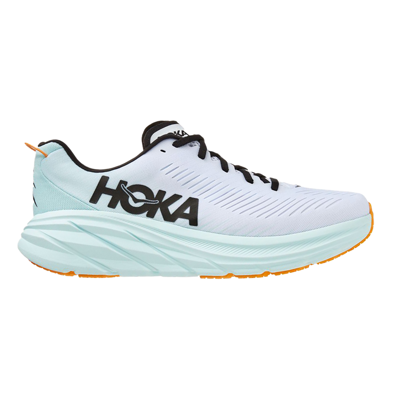 Hoka Rincon 3 - White - Blue Glass