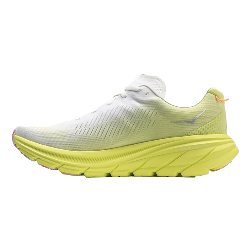 Hoka Rincon 3 - White - Citrus Glow
