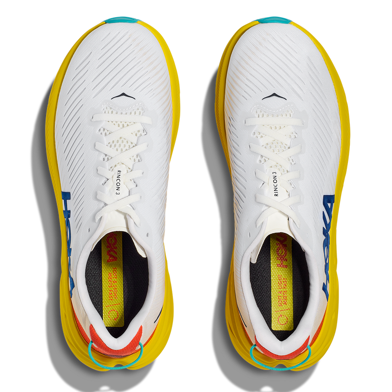 Hoka Rincon 3 - White - Eggnog