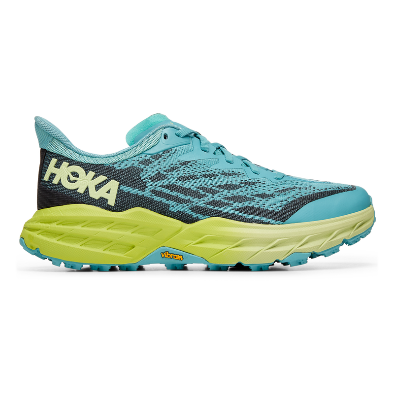 Hoka Speedgoat 5 - Coastal Shade - Green Glow