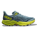 Hoka Speedgoat 5 - Stone Blue - Dark Citron