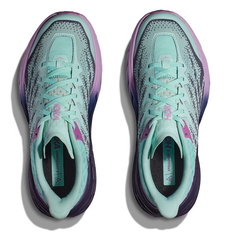 Hoka Speedgoat 5 - Sunlit Ocean - Night Sky