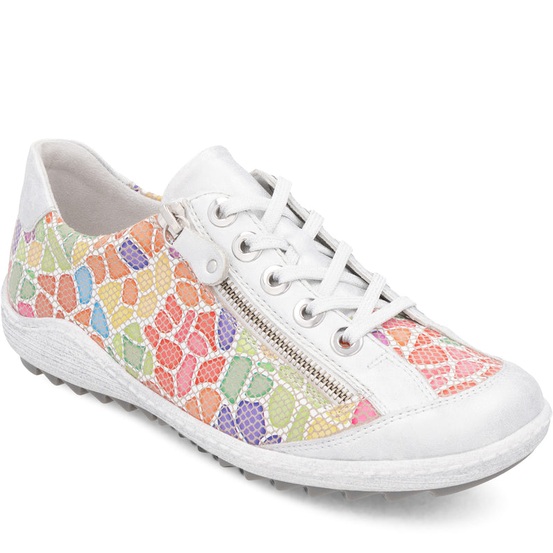 Women's Remonte Liv 02 in Ice/ Multicolor/ Odessa/ Puglia. Sku: R1402-97