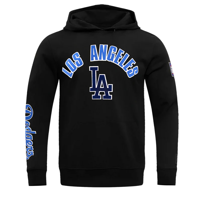 LOS ANGELES DODGERS STACKED LOGO HOODIE