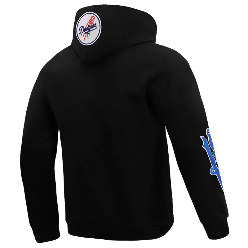 LOS ANGELES DODGERS STACKED LOGO HOODIE