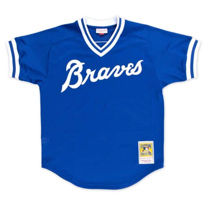 MLB AUTHENTIC BP JERSEY - PULLOVER BRAVES 1980 DALE MURPHY