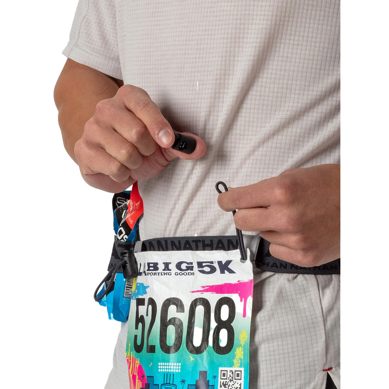 Nathan Race Number Nutrition Belt