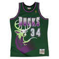 NBA SWINGMAN ALTERNATE JERSEY BUCKS 96 RAY ALLEN