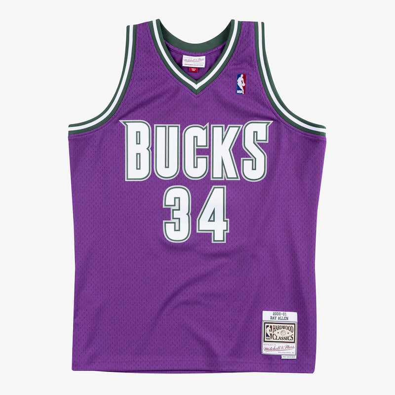 NBA SWINGMAN JERSEY BUCKS 2001 RAY ALLEN