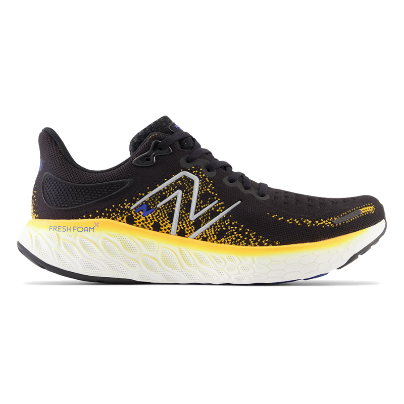 New Balance Fresh Foam X 1080 V12 - Black - Hot Marigold