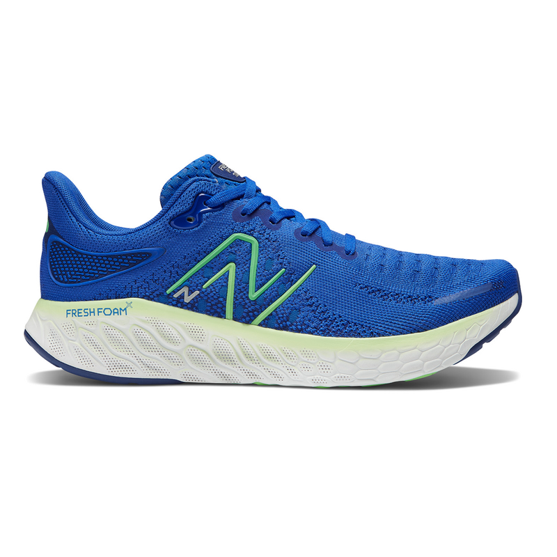 New Balance Fresh Foam X 1080 V12 - Blue - Green Apple - Vibrant Spring - Victory Blue