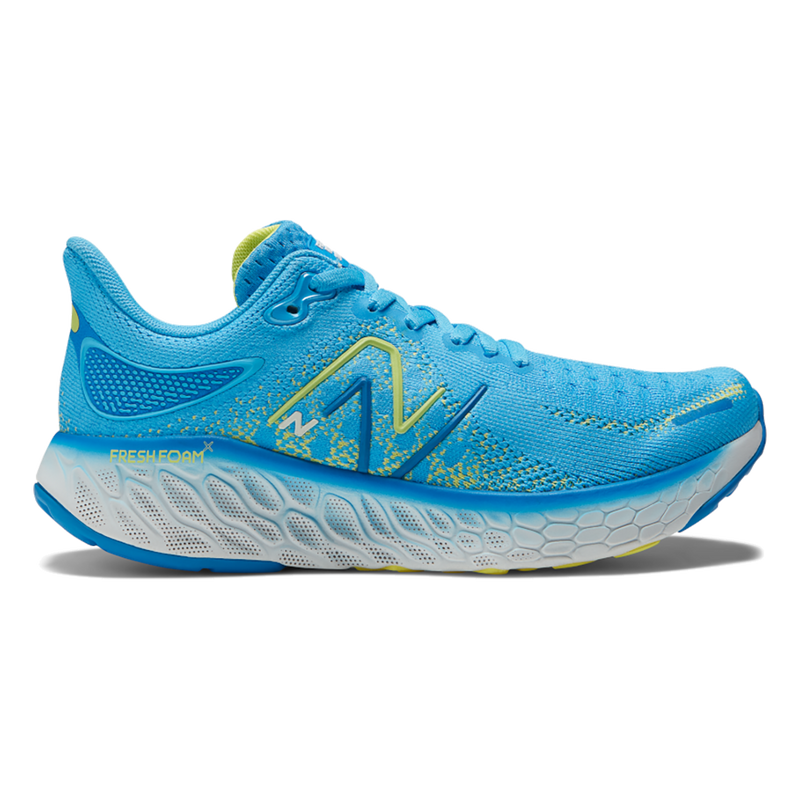 New Balance Fresh Foam X 1080 V12 - Vibrant Sky - Lemonade - Serene Blue
